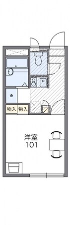 レオパレスウタガワ2の物件間取画像